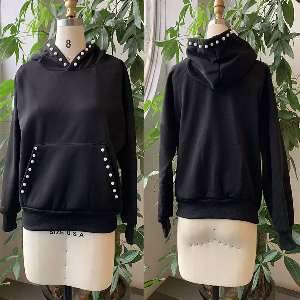Casual Pearl Winter Warm Hoodies Casual Pearl Winter Warm Hoodies